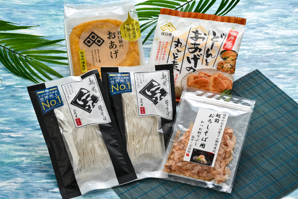 【数量限定】おあげで越前そばセット